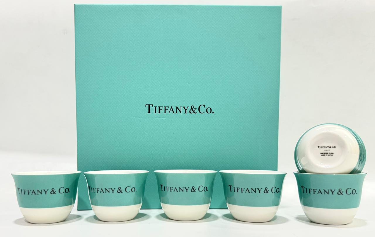 Tiffany & Co. Arabic coffeeÂ set of six cups - Tiffany Arabic Coffee | Aleppo Gift UAE